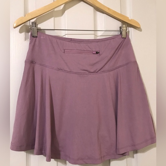 Lavender High-Waisted Skort - Picture 3 of 6